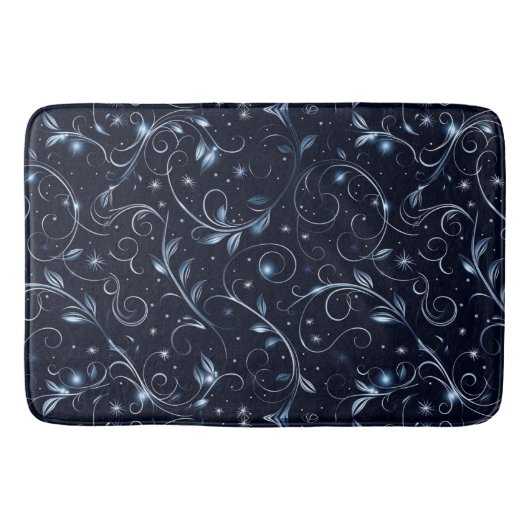 Winter Blauw Bad Mat (Voorkant)