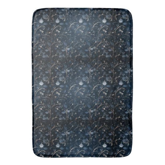 Winter Blauw Bad Mat (Voorkant Verticaal)