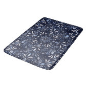 Winter Blauw Bad Mat (Gekanteld)