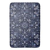 Winter Blauw Bad Mat (Voorkant Verticaal)