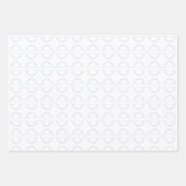 Winter Blauwe sneeuwvlok Inpakpapier Vel (Voorkant 2)