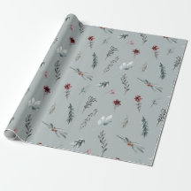 Winter Blauwe Spar & Gewarmde Bessen Salie Groen