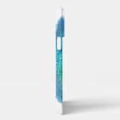 Winter Blauwe vogels Het Schilderen iPhone 13 Pro  Hoesje (Rechterkant)