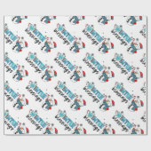 Winter Blessings Customize Cadeaupapier (Vlak)