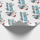 Winter Blessings Customize Cadeaupapier (Hoek)