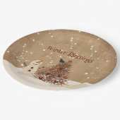 Winter Blessings Papieren Bordje (Gekanteld)