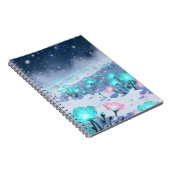 Winter Bloei Spiraal Notebook Notitieboek (Rechterzijde)