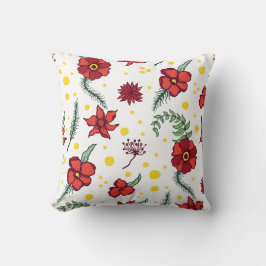 Winter Bloemen Delights Kussen