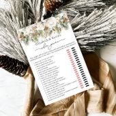 Winter Bloemen en Pine Vrijgezellenfeest Schoenens