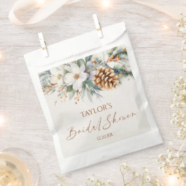 Winter Bloemendennen Bruiloftsborrel Bedankzakje