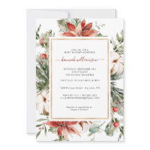 Winter Bloemengroen | Kerst Baby Shower