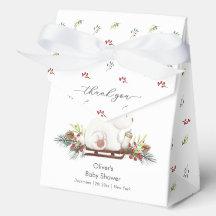 Winter Bloemenslee Baby Shower Ijsbeer 