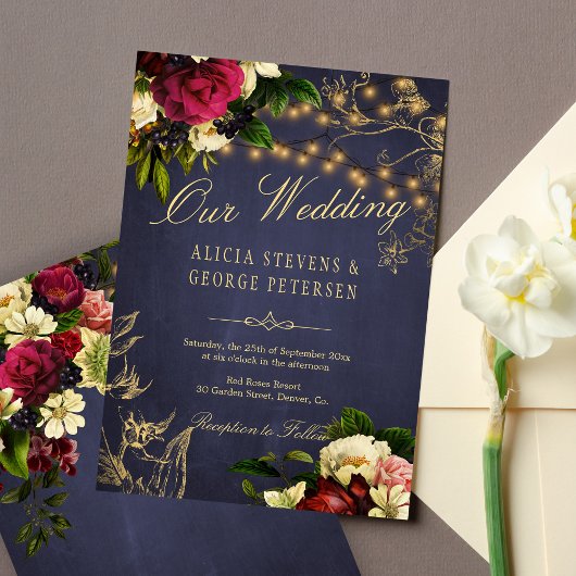 Winter bloementwinkelverlichting marinebord kaart