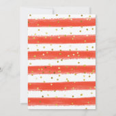 Winter Bloemige Kerstfeest Par - Thee Kaart (Achterkant)