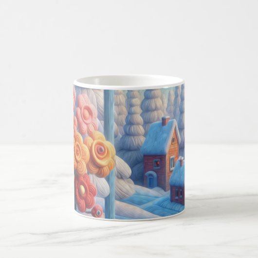 Winter Bloom Window Koffiemok (Center)