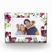 Winter Blooms Aangepast fotoblok (Voorkant)