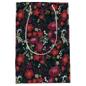 Winter Blooms Gift Bag Medium Cadeauzakje (Voorkant)