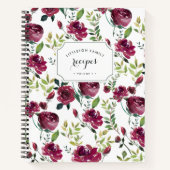 Winter Blooms Recipe Notitieboek (Voorkant)