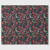Winter Blooms - Wrapping Paper Roll Cadeaupapier (Vlak)