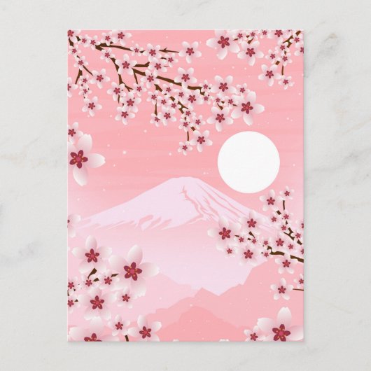 Winter Blossom Briefkaart (Voorkant)