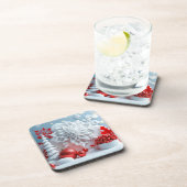 Winter Blossom Composition Bier Onderzetter (Rechterzijde)