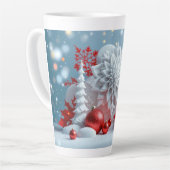 Winter Blossom Composition Latte Mok (Linkerhoek)