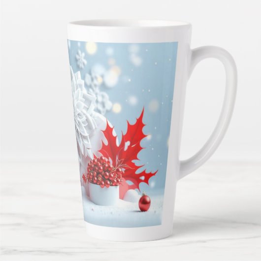 Winter Blossom Composition Latte Mok (Rechts)