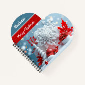 Winter Blossom Composition Notitieboek (Voorkant)