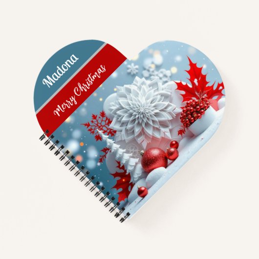 Winter Blossom Composition Notitieboek (Voorkant)