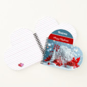 Winter Blossom Composition Notitieboek (Binnen)