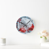 Winter Blossom Composition Ronde Klok (Huis)