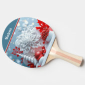 Winter Blossom Composition Tafeltennisbatje (Zijkant)