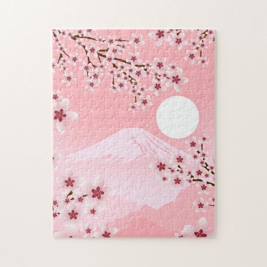 Winter Blossom Legpuzzel (Verticaal)