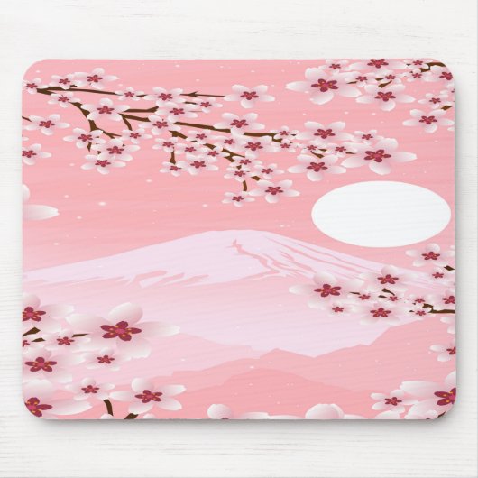 Winter Blossom Muismat (Voorkant)