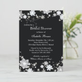 Winter Blossom Vrijgezellenfeest Kaart (Staand voorkant)