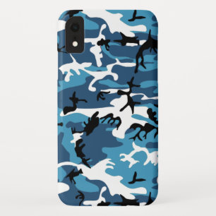 Winter Blue Camo Case-Mate iPhone Case