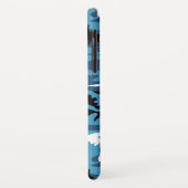Winter Blue Camo Case-Mate iPhone Case (Achterkant/links)