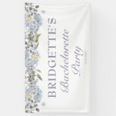 Winter Blue Floral Bachelorette Spandoek (Verticaal)