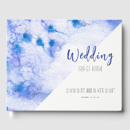 Winter Blue Garden Wedding Gastenboek