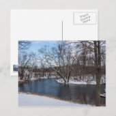 Winter Blue James Briefkaart (Voorkant / Achterkant)