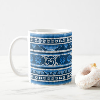 Winter Blue Nordic Design Koffiemok
