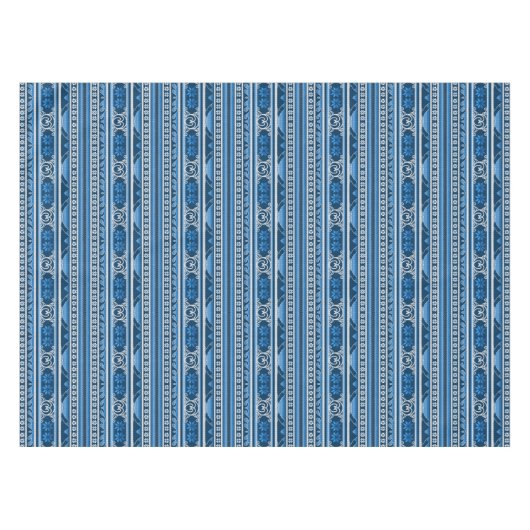 Winter Blue Nordic Design Tafelkleed (Voorkant (Horizontaal))