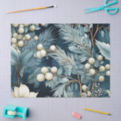 Winter Blue Pastel  Geïnspireerd Bloemen Tissuepapier (Craft)
