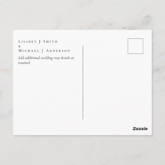 Winter Blue Thistle Eucalyptus Weddenschap Wonderl Briefkaart (Achterkant)