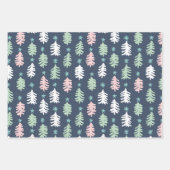 Winter Blue Wrapping Paper Sheets (Voorkant 2)