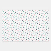 Winter Blue Wrapping Paper Sheets (Voorkant 3)