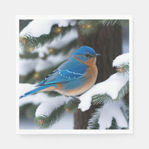 Winter Bluebird Servet