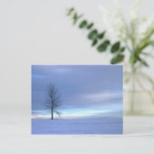 Winter Blues Briefkaart (Staand voorkant)