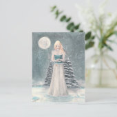 Winter Blues Briefkaart (Staand voorkant)