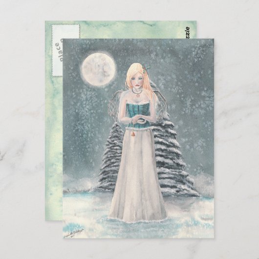 Winter Blues Briefkaart (Voorkant / Achterkant)